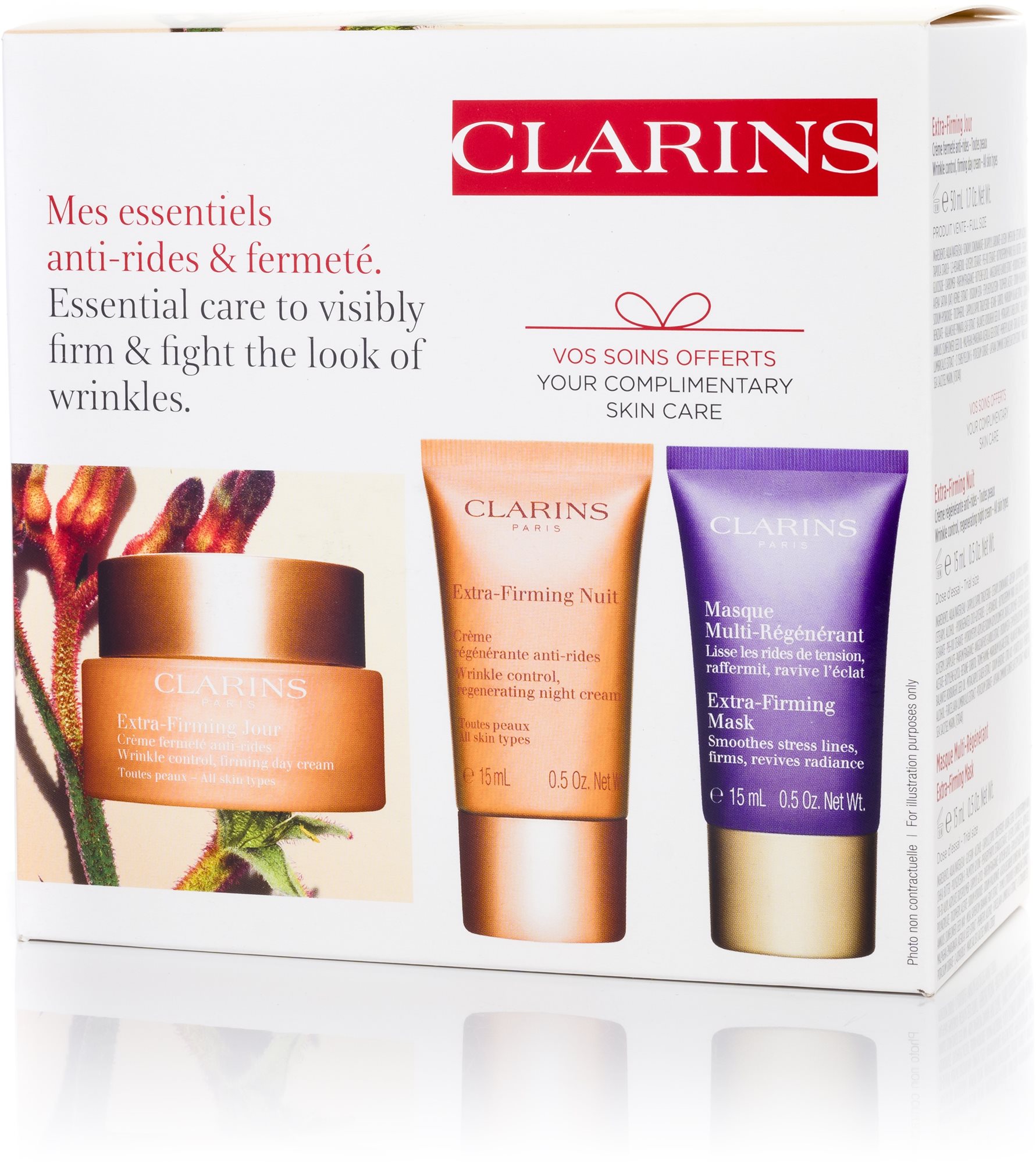 Kozmetikai ajándékcsomag CLARINS Extra Firming Set 80 ml