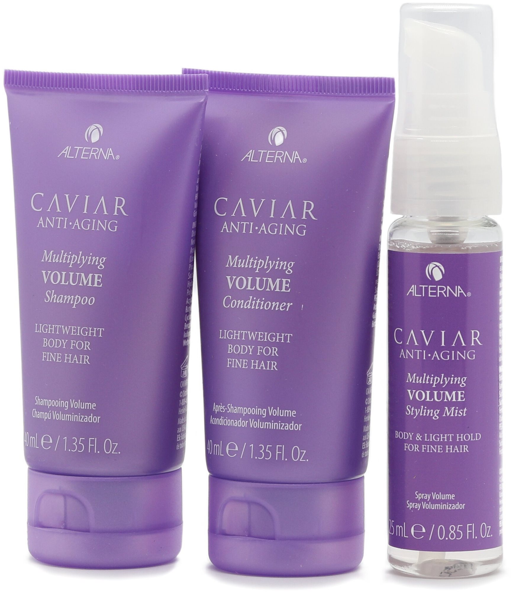 ALTERNA Caviar Multiplying Volume Trial Kit Set 105 ml