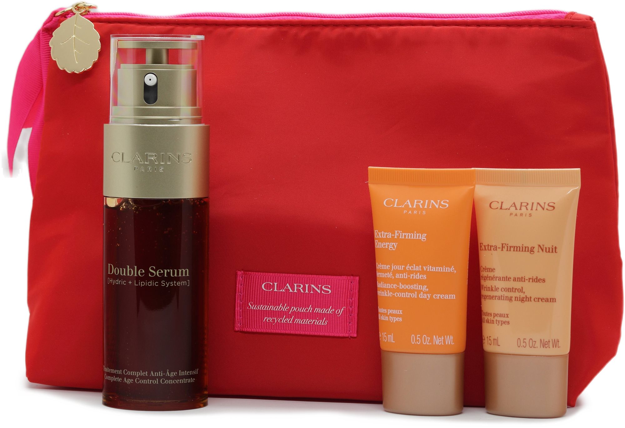 Kozmetikai ajándékcsomag CLARINS Double Serum & Extra-Firming Set 80 ml