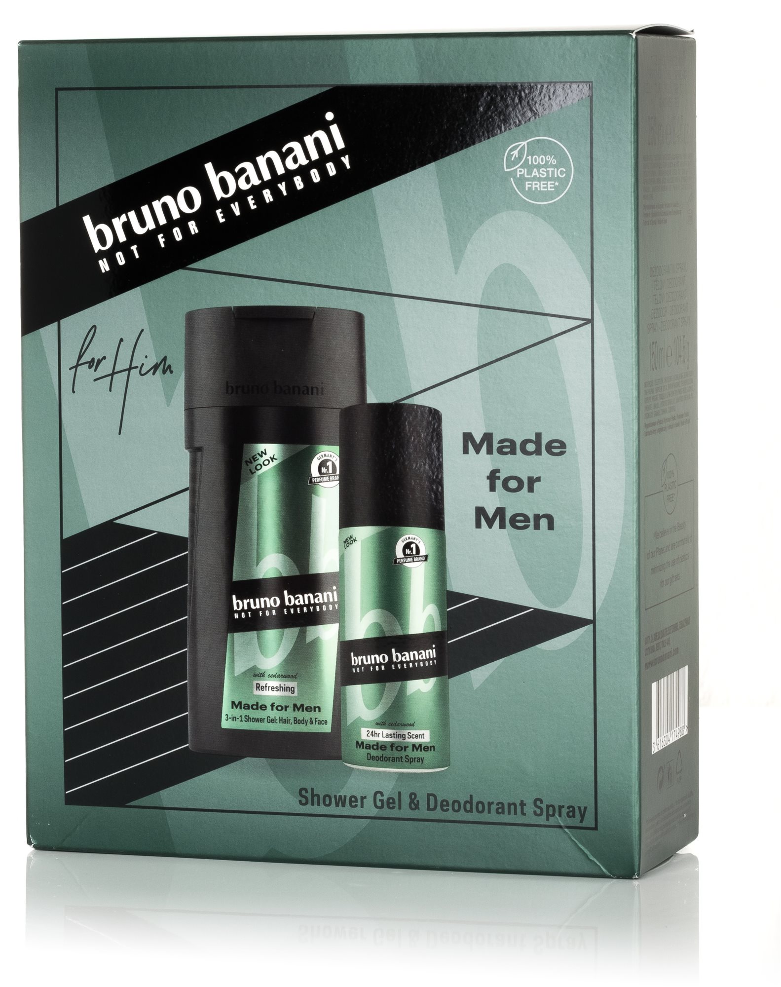 Bruno Banani Made For Men - dezodor spray 150 ml + tusfürdő 250 ml