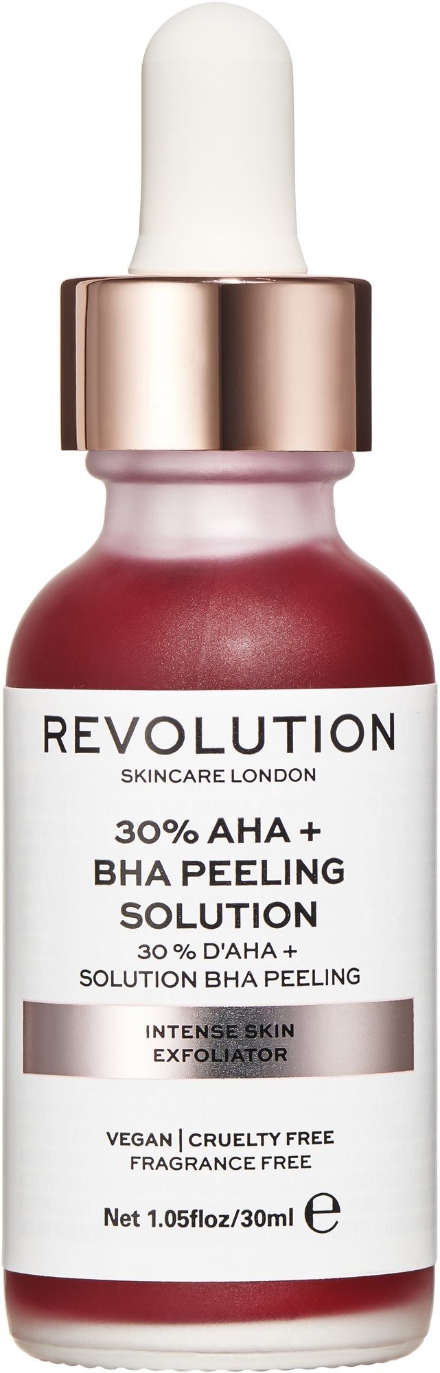 Arcradír REVOLUTION SKINCARE Intense Skin Exfoliator - 30% AHA + BHA Peeling Solution 30 ml