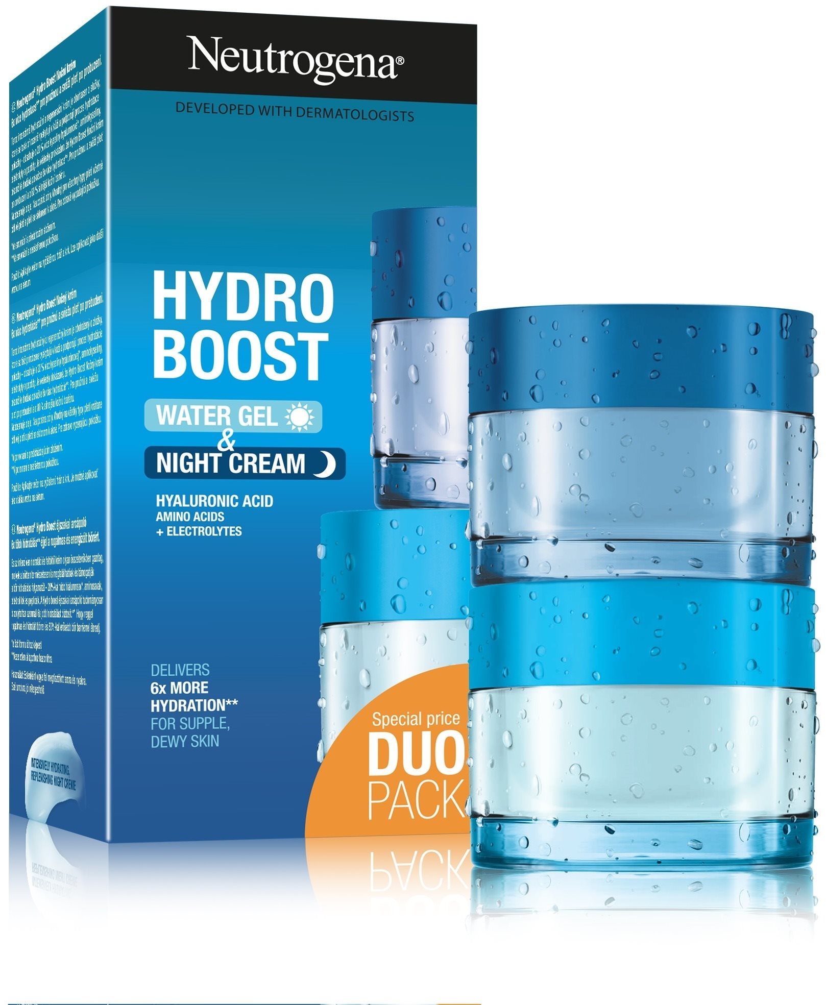 NEUTROGENA HydroBoost DuoPack 2 x 50 ml