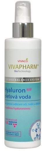 VIVACO Vivapharm Hyaluronová pleťová voda a kyselinou hyaluronovou 200 ml