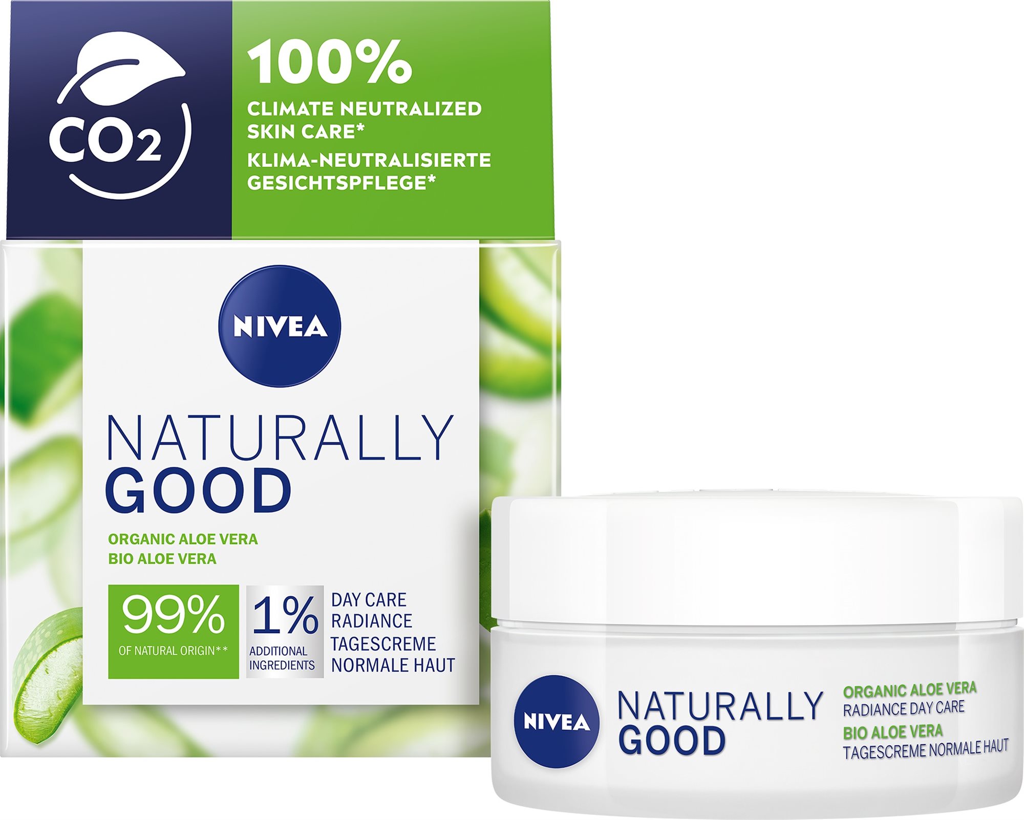 NIVEA Naturally Good Radiance Day Cream 50 ml
