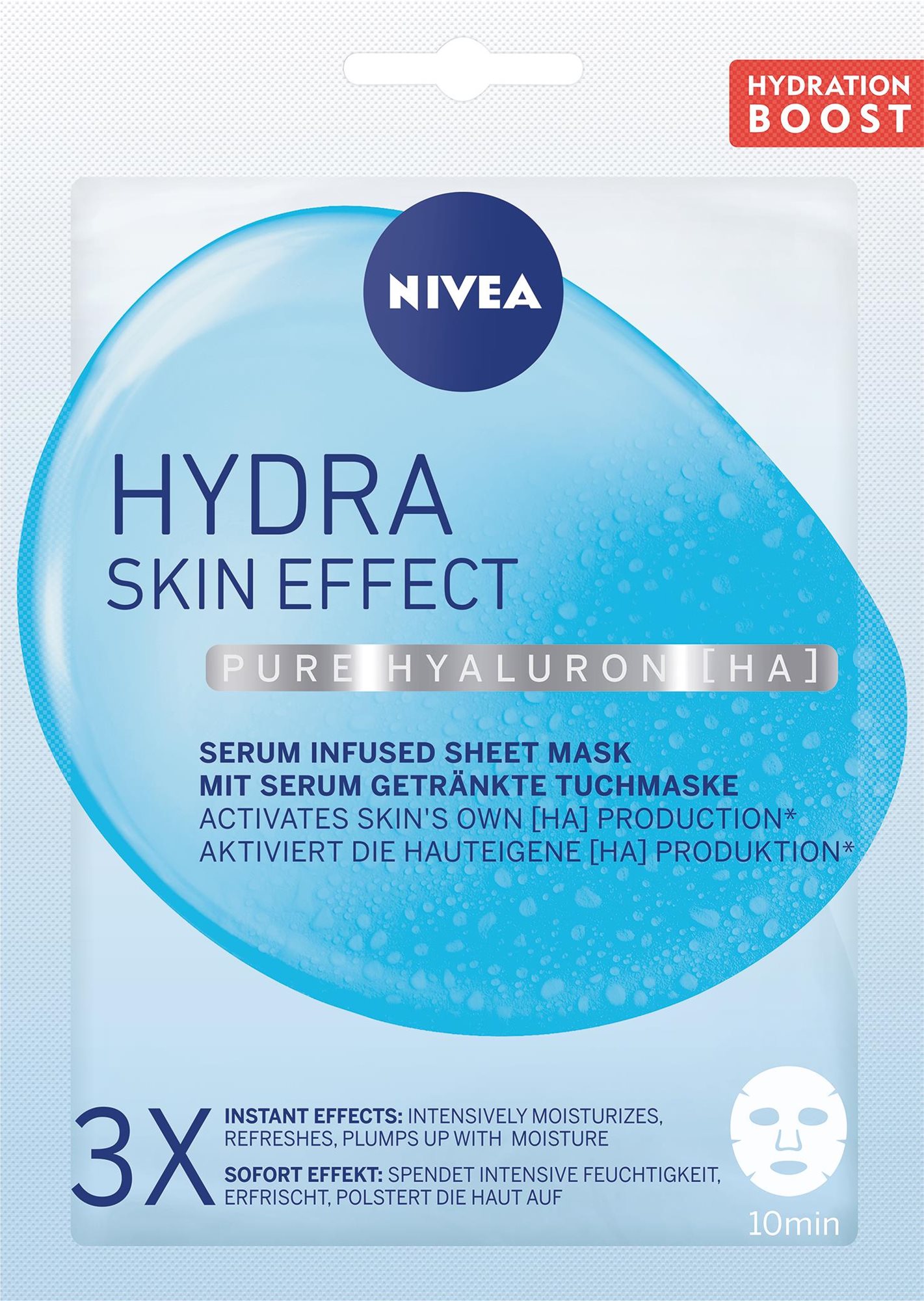 NIVEA Hydra Skin Effect Textile Mask 1 db