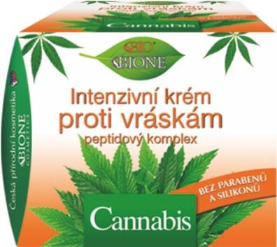 BIONE COSMETICS Bio Cannabis Intenzív ránctalanító arckrém 51 ml