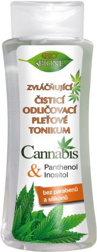 BIONE COSMETICS Bio Cannabis Tisztító sminklemosó arctonik 255 ml