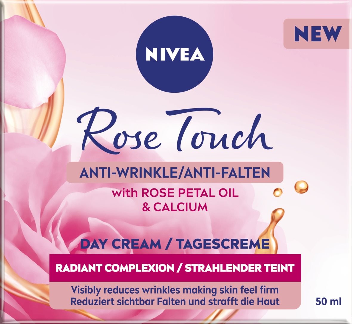 NIVEA Rose Touch Anti-age day care 50 ml