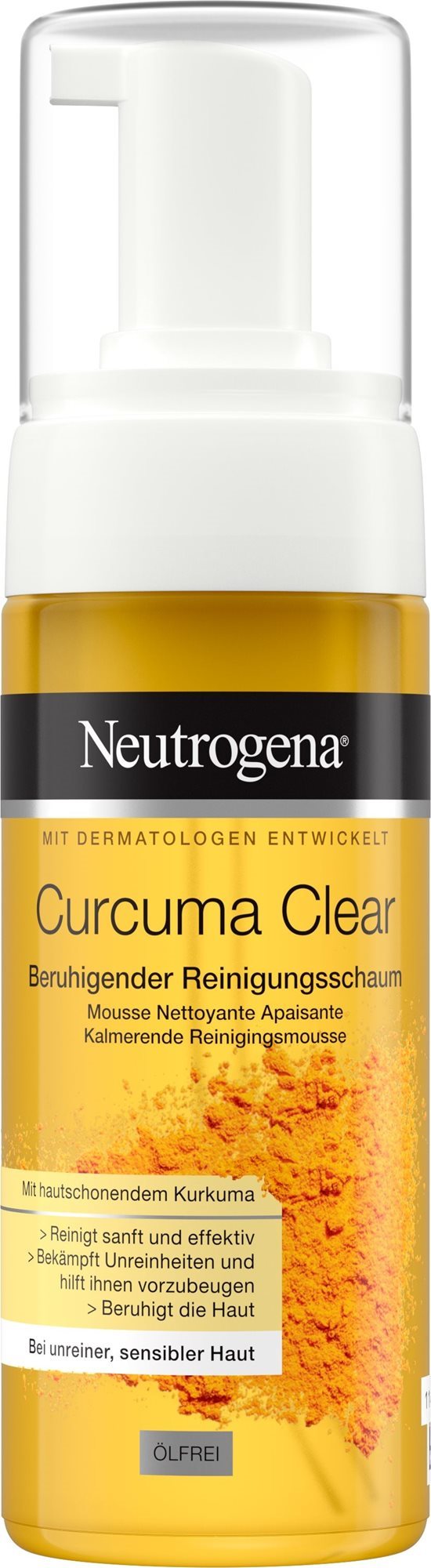 NEUTROGENA Curcuma Clear Mousse Clenser 150 ml