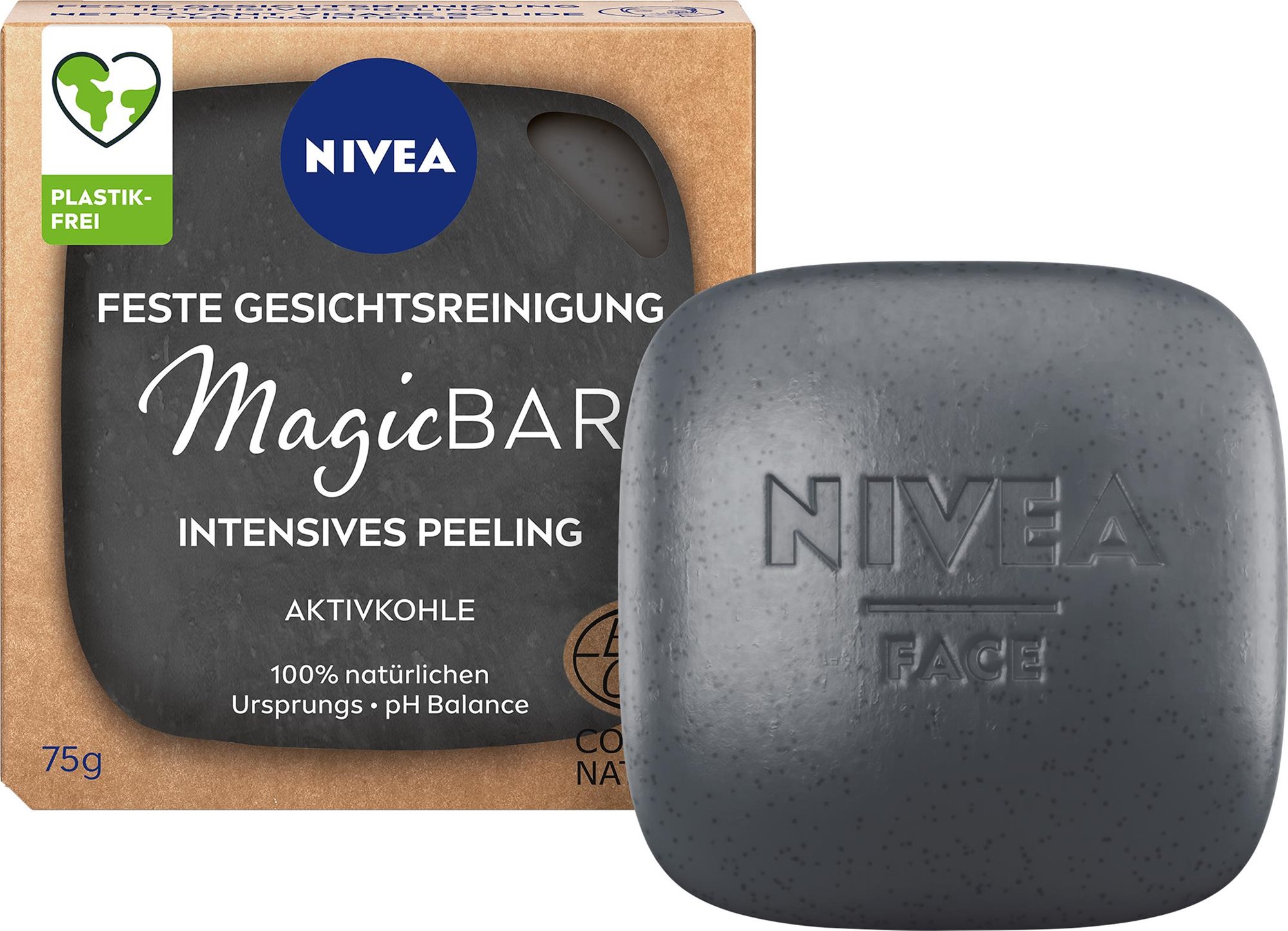 NIVEA Deep Cleansing Face Cleansing Solid Bar 75 g
