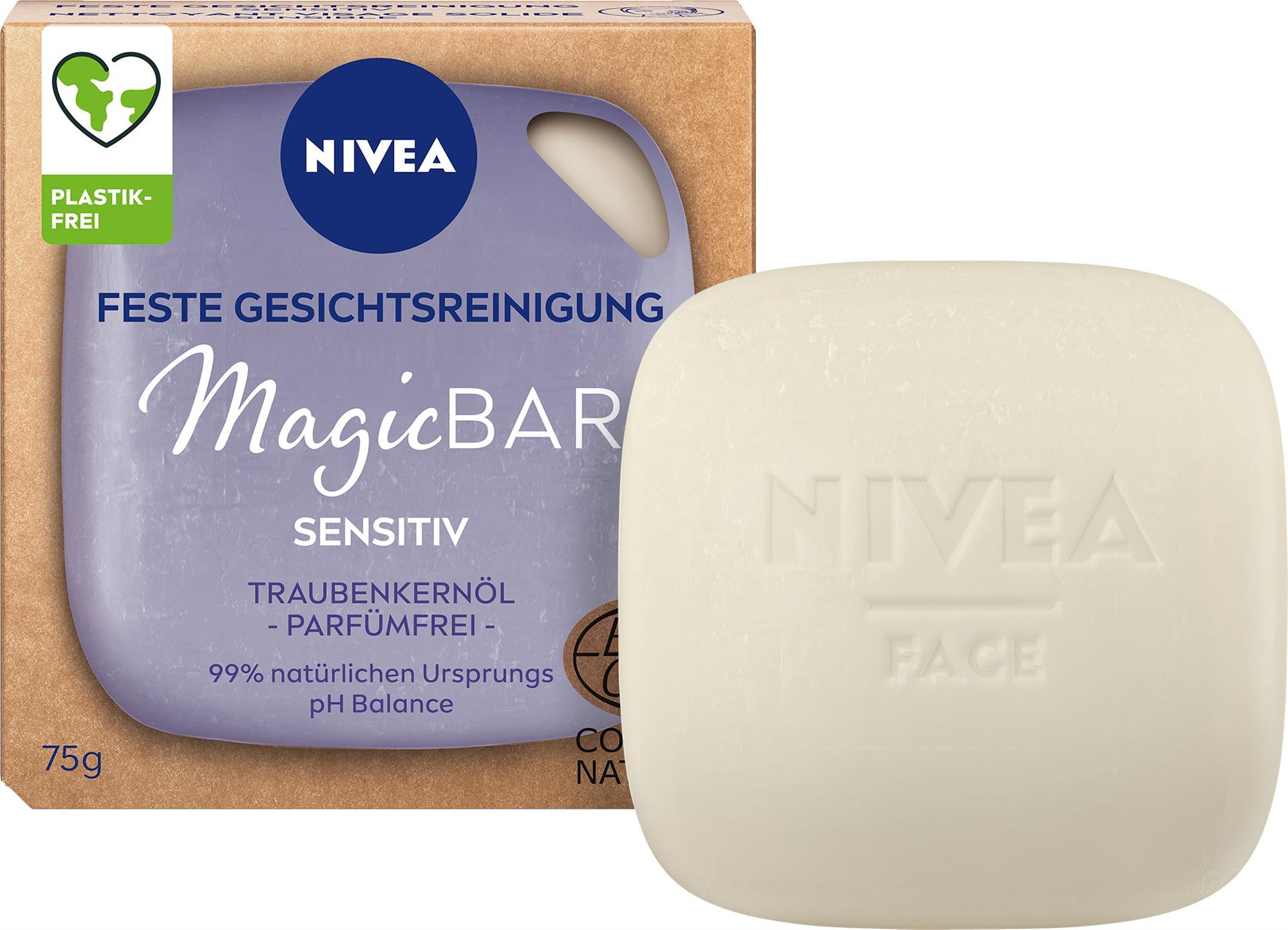 NIVEA Sensitive Face cleansing solid bar 75 g