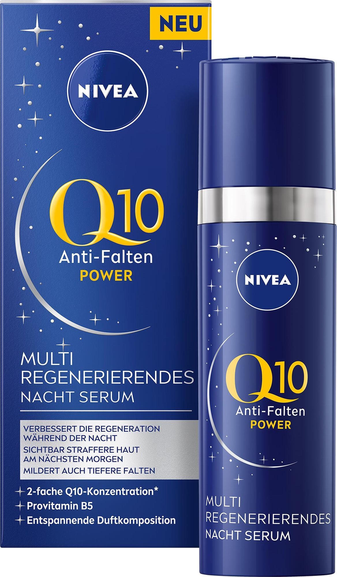 NIVEA Q10 Ultra Recovery Anti-wrinkle Night Serum 30 ml