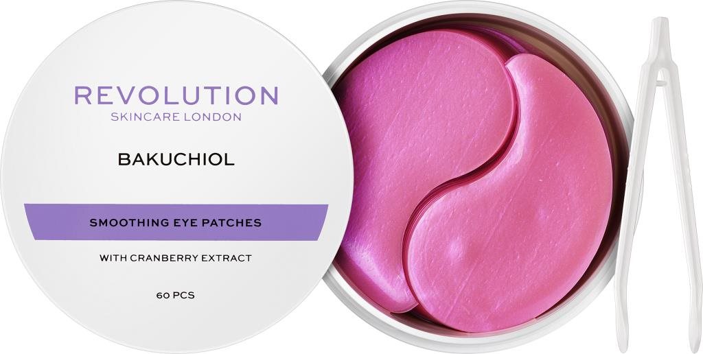 REVOLUTION SKINCARE Pearlescent Purple Bakuchiol Smoothing Undereye Patches 60 db