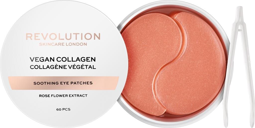REVOLUTION SKINCARE Rose Gold Vegan Collagen Soothing Undereye Patches 60 darab