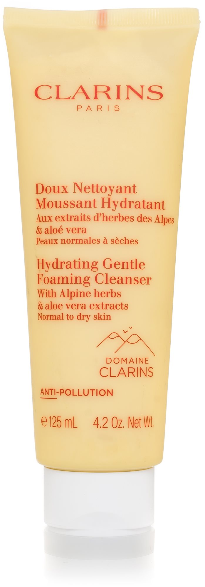Clarins Gyengéd hidratáló tisztító hab normál és száraz bőrre (Hydrating Gentle Foaming Cleanser) 125 ml