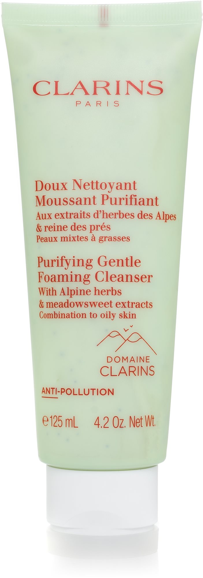 Clarins Gyengéd tisztító hab kombinált és zsíros bőrre (Purifying Gentle Foaming Cleanser) 125 ml