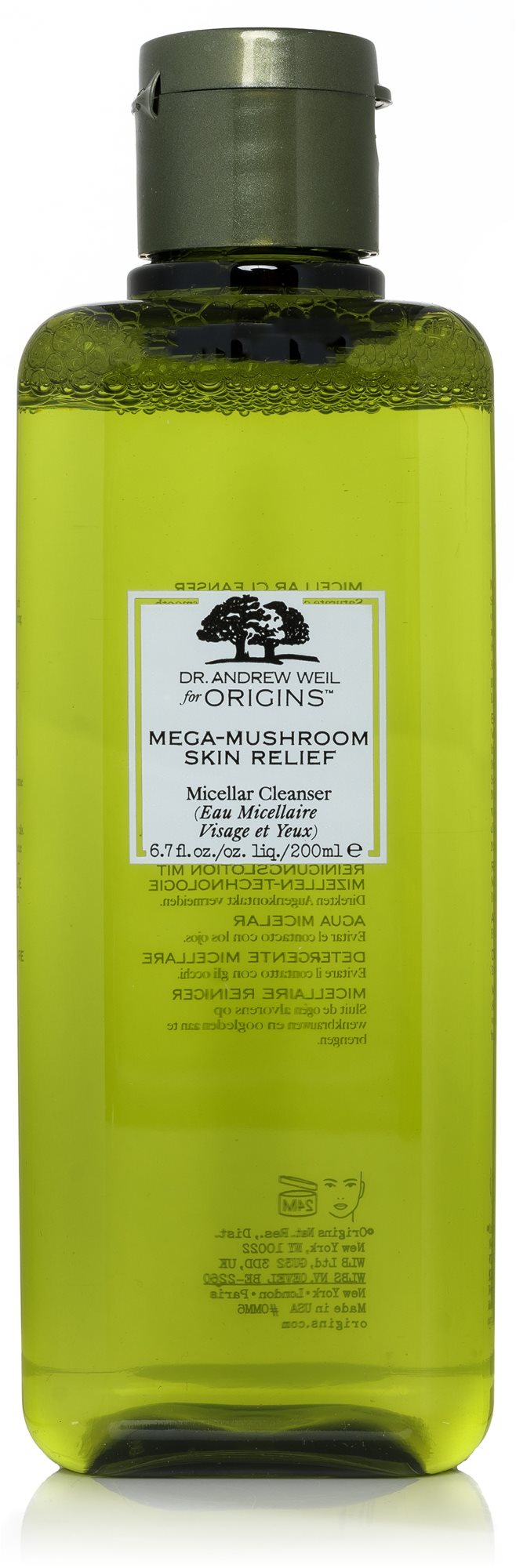 ORIGINS Dr. Weil Mega-Mushroom Skin Relief Micellar Cleanser 200 ml