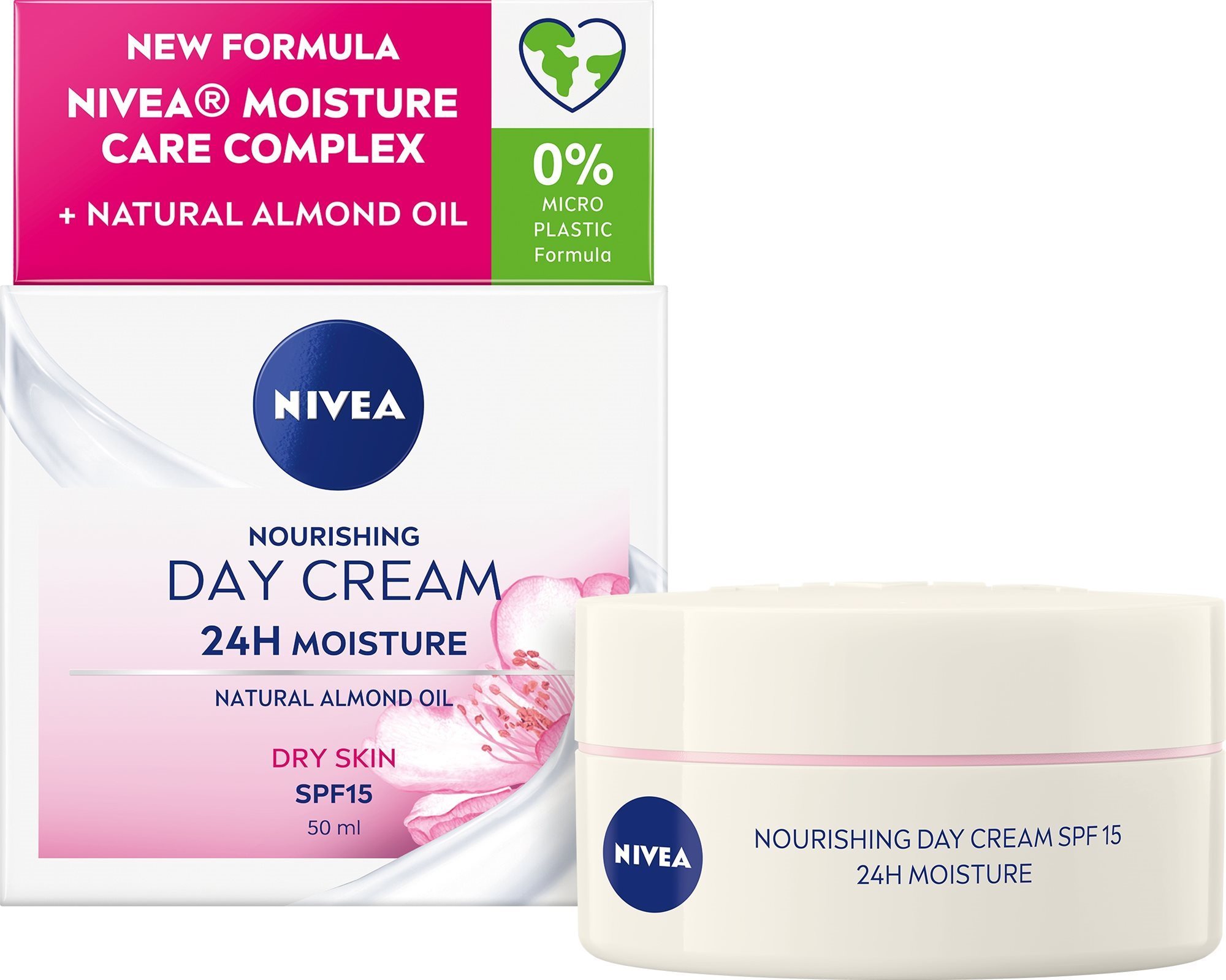 NIVEA Nourishing Day Cream Dry Skin SPF15 50 ml