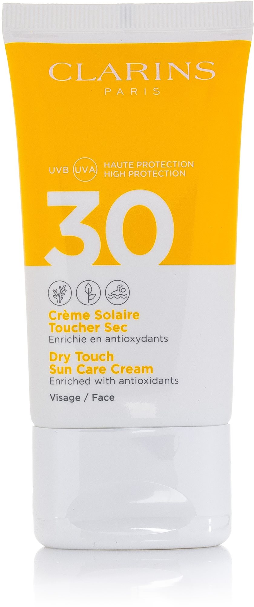 Napozókrém CLARINS Dry Touch Sun Care Cream SPF30 50 ml