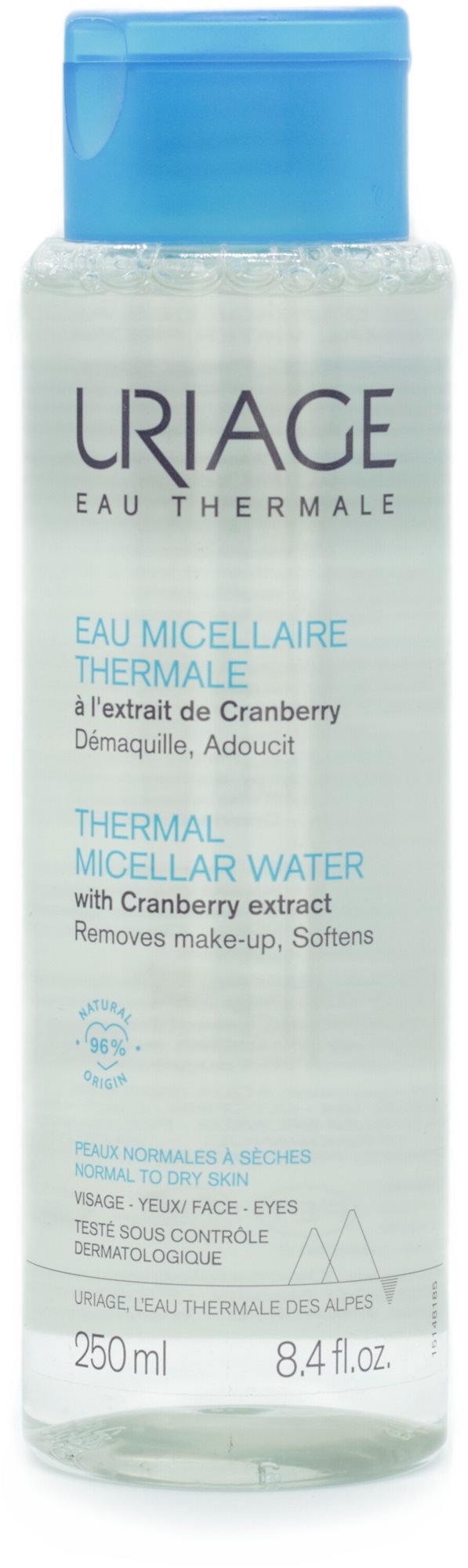 Micellás víz URIAGE Thermal Micella Water Normal Skin 250 ml