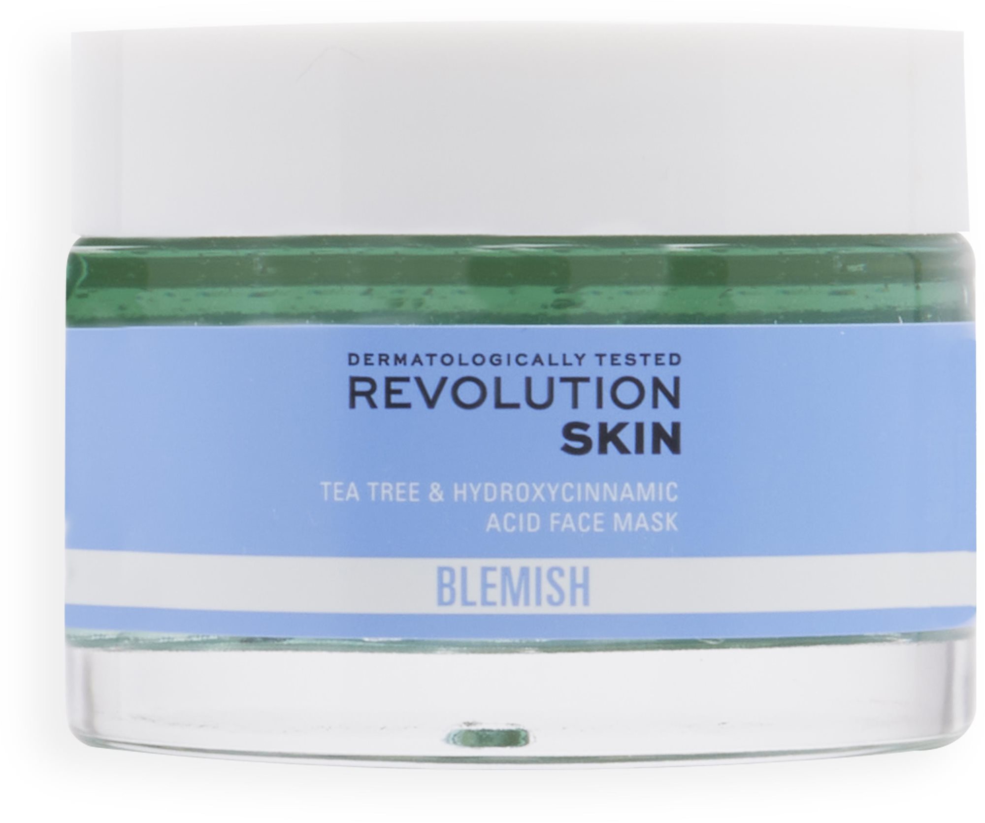 Revolution Skincare Maszk zsíros bőrre Blemish (Tea Tree & Hydroxycinnamic Acid Gel Mask) 50 ml
