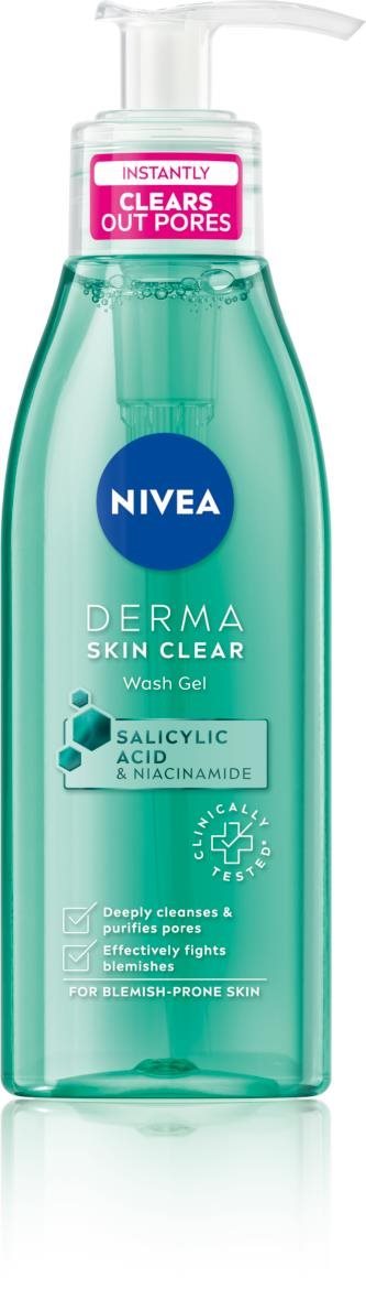NIVEA Face Derma Activate Wash Gel 150 ml