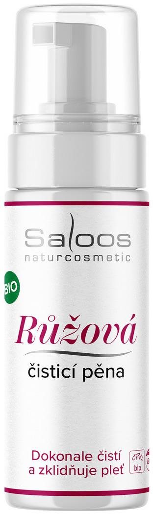 SALOOS Bio Rózsás bőrtisztító hab 150 ml