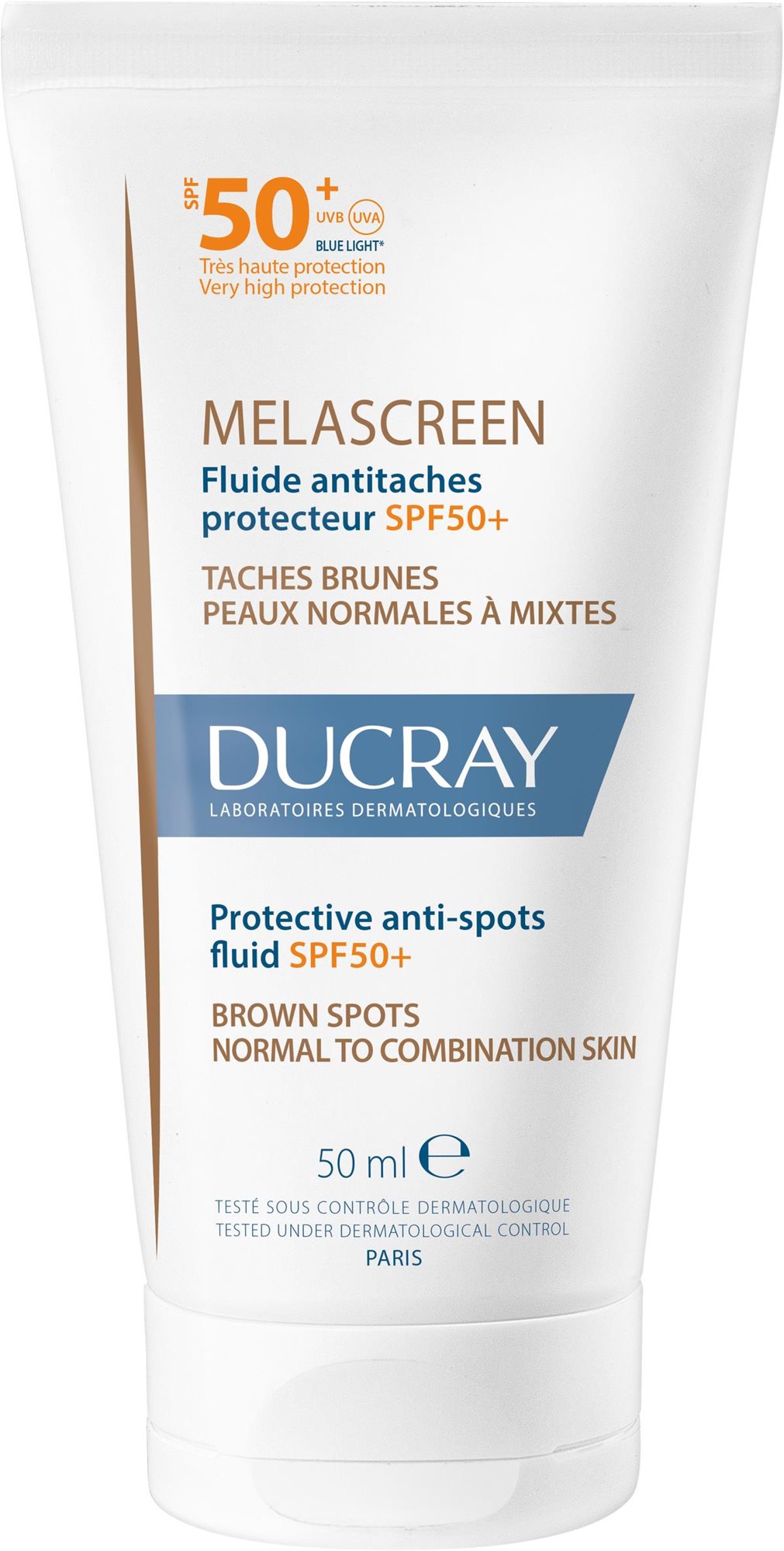 Arckrém DUCRAY Melascreen védőfolyadék SPF50+ 50ml