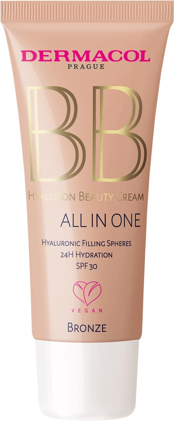 Dermacol BB hialuron krém All in One SPF 30 (Hyaluronic Cream) 30 ml Bronze