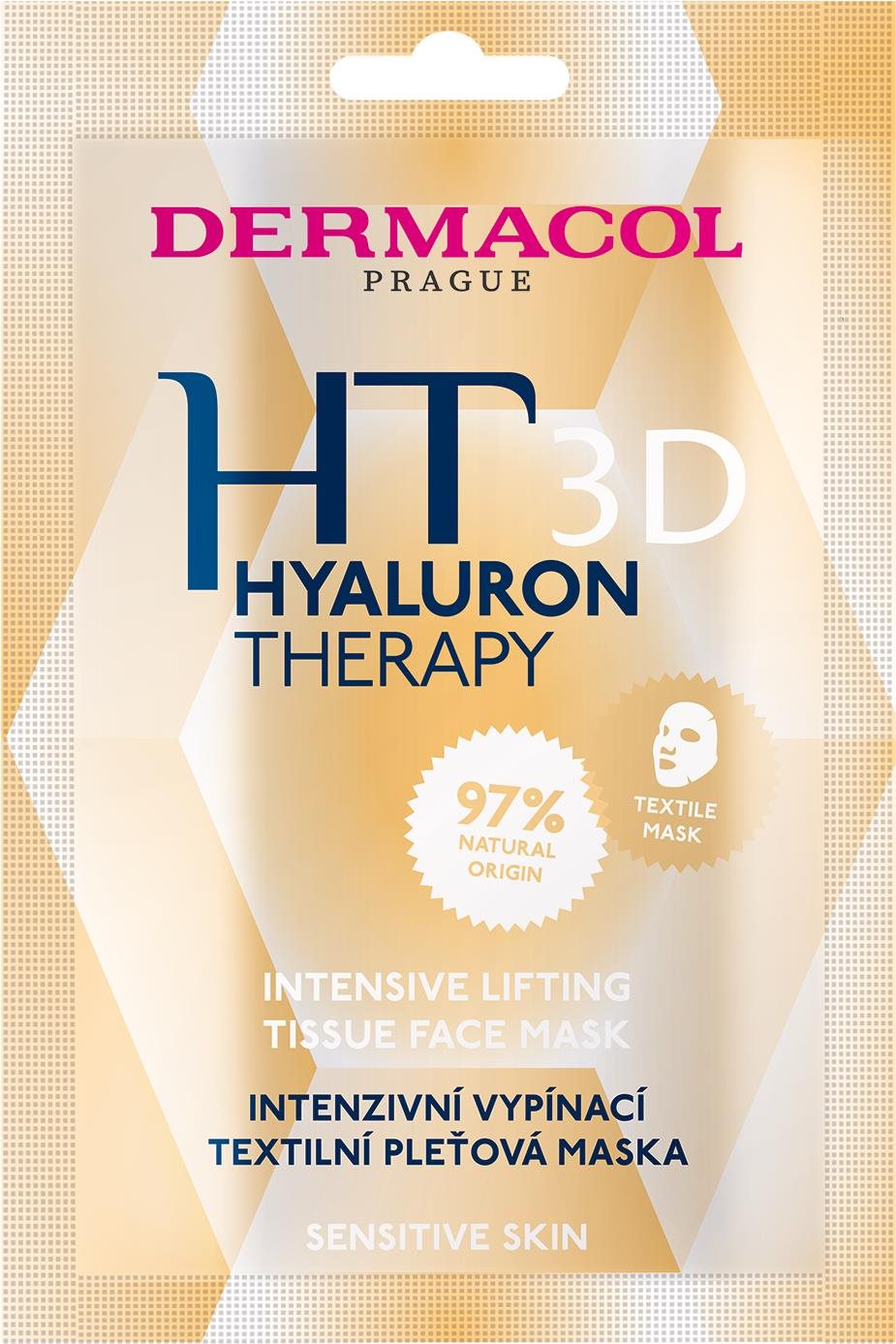 DERMACOL Hyaluron Therapy 3D Textil maszk