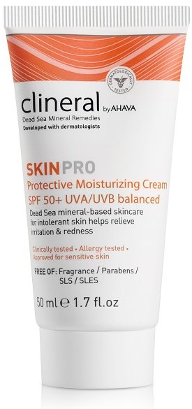 CLINERAL SKINPRO Protective Moisturizing Cream SPF50+ 50 ml