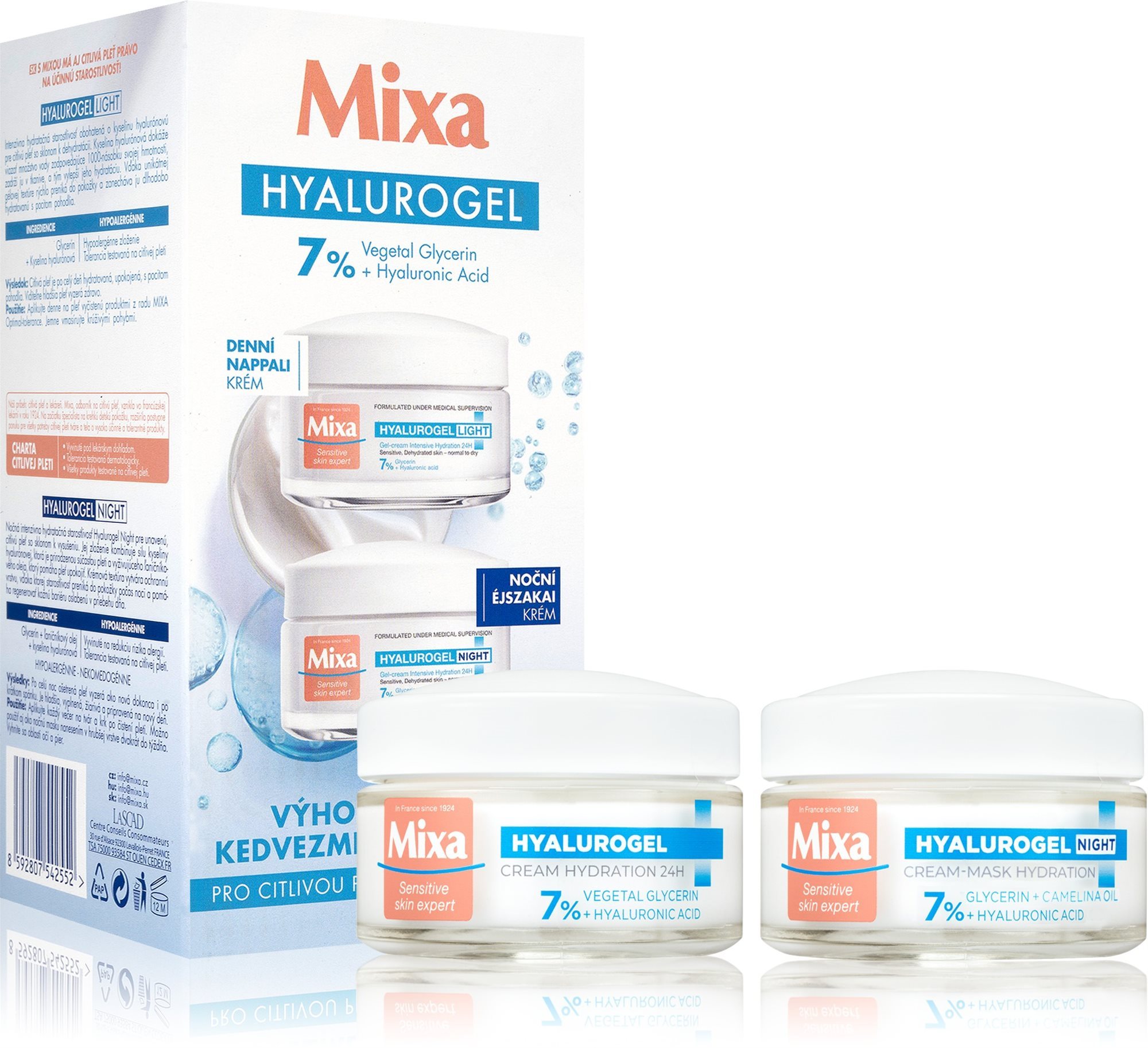 MIXA Hyalurogel Duopack 2 × 50 ml