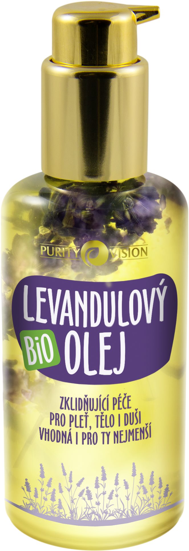 Arcápoló olaj PURITY VISION Bio Levendulaolaj 100 ml