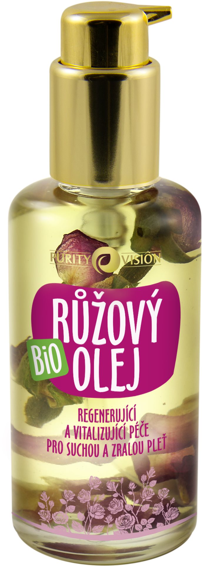 Arcápoló olaj PURITY VISION Bio Rózsaolaj 100 ml
