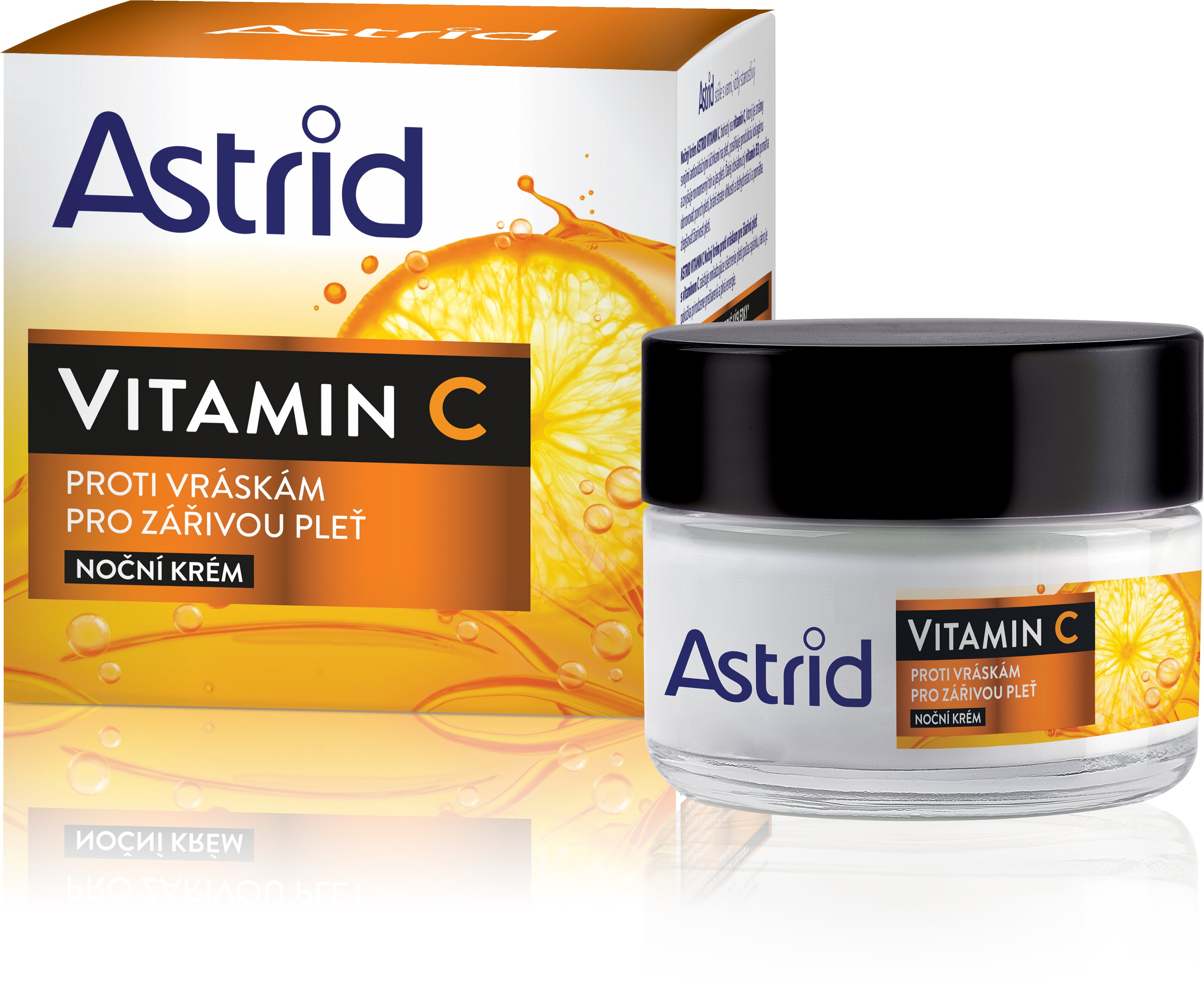 ASTRID C-vitamin ránctalanító éjszakai krém ragyogó bőrre 50 ml