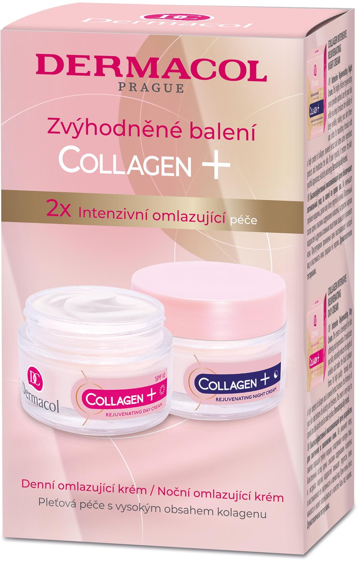 DERMACOL Collagen Plus Day + Night Cream 2 × 50 ml