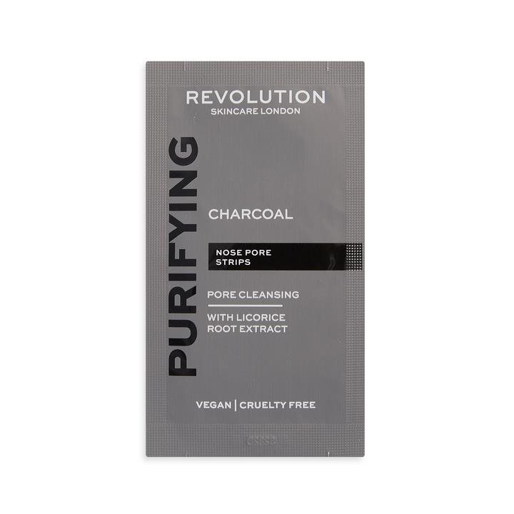 REVOLUTION SKINCARE Pore Cleansing Charcoal Nose Strips 6 db