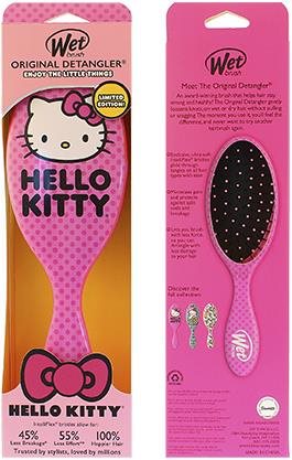 Hajkefe WET BRUSH Original Detangler Hello Kitty Face Pink