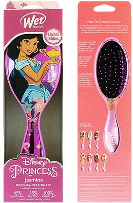 WET BRUSH Original Detangler Disney Princess Wholehearted Jasmine Dark Pink