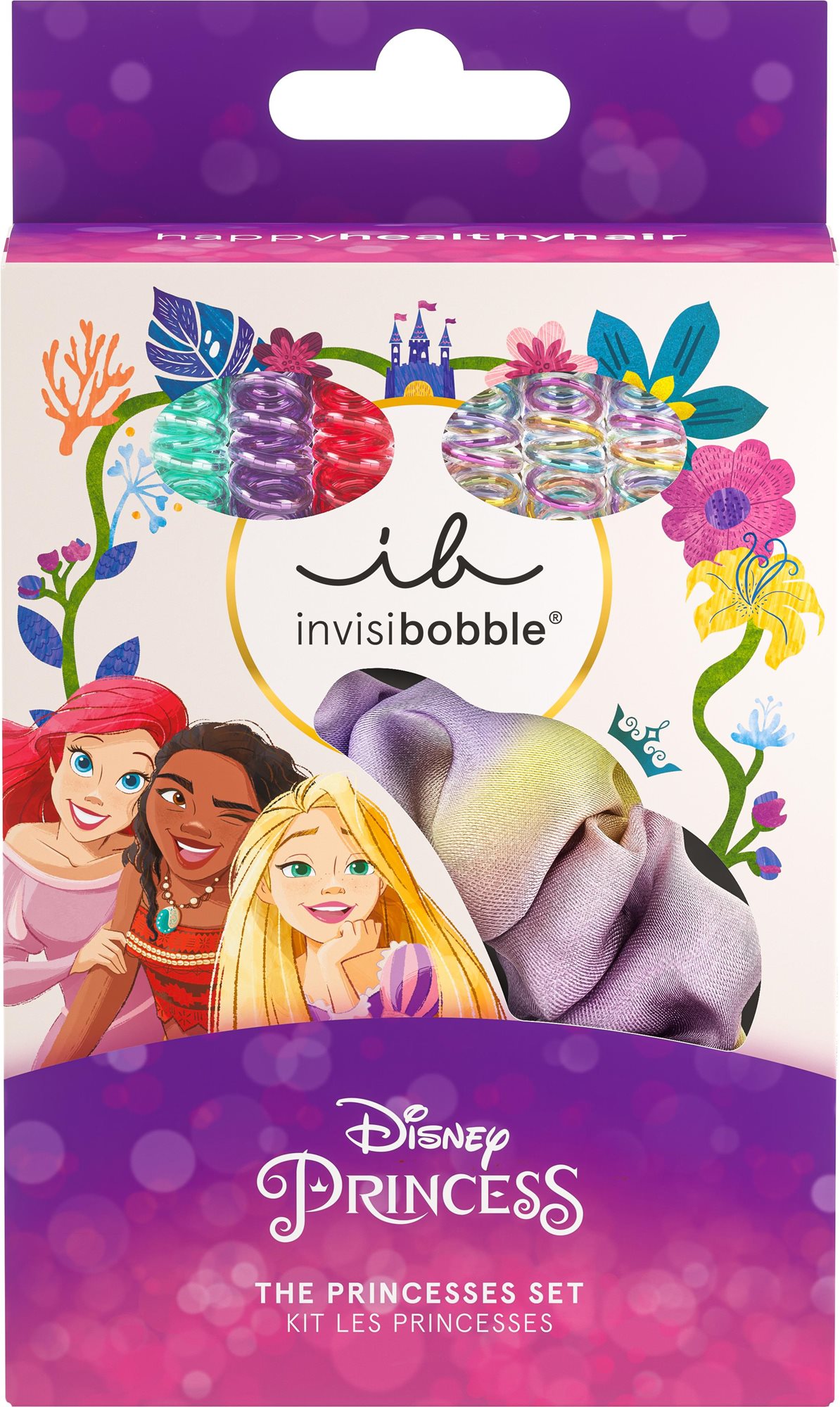 INVISIBOBBLE KIDS SET Disney The Princesses 7 ks