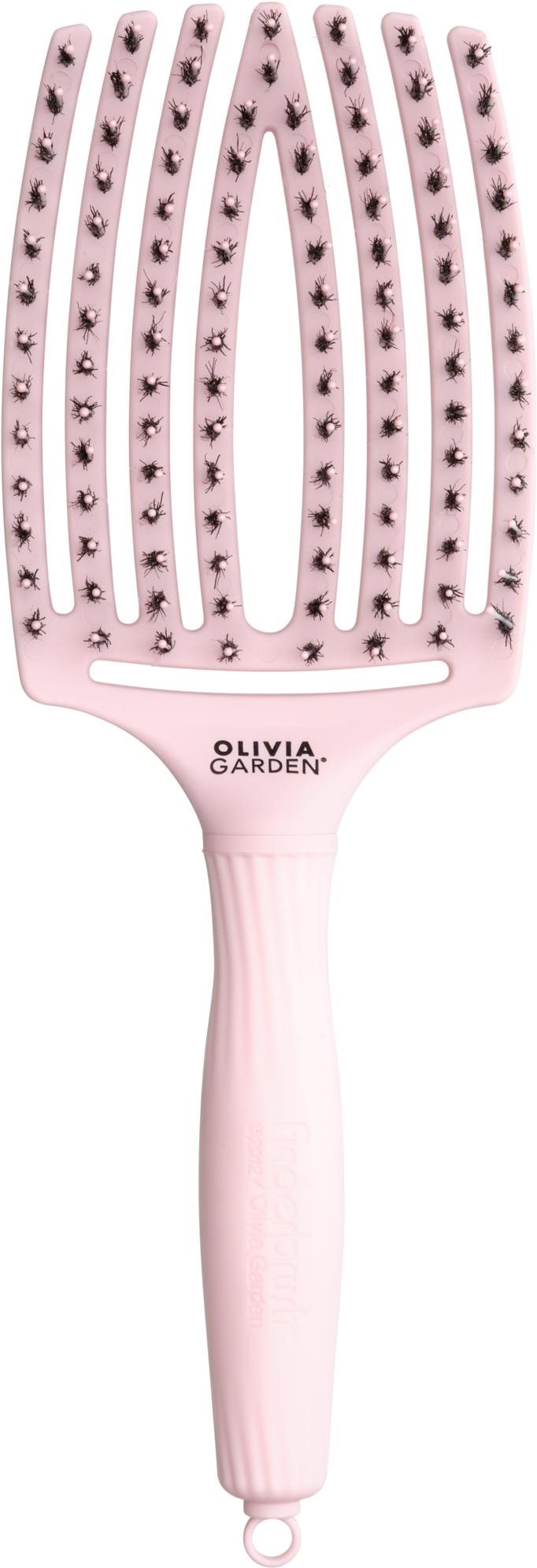 OLIVIA GARDEN Fingerbrush Pastel Pink Large