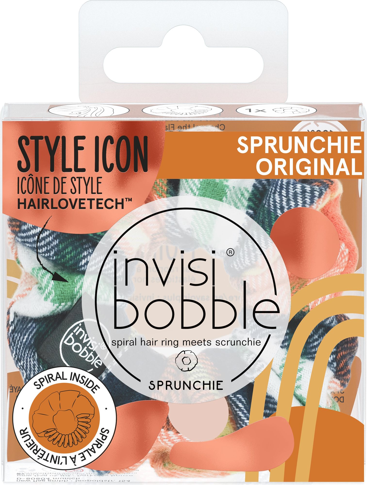 invisibobble® SPRUNCHIE Fall in Love Channel the Flannel