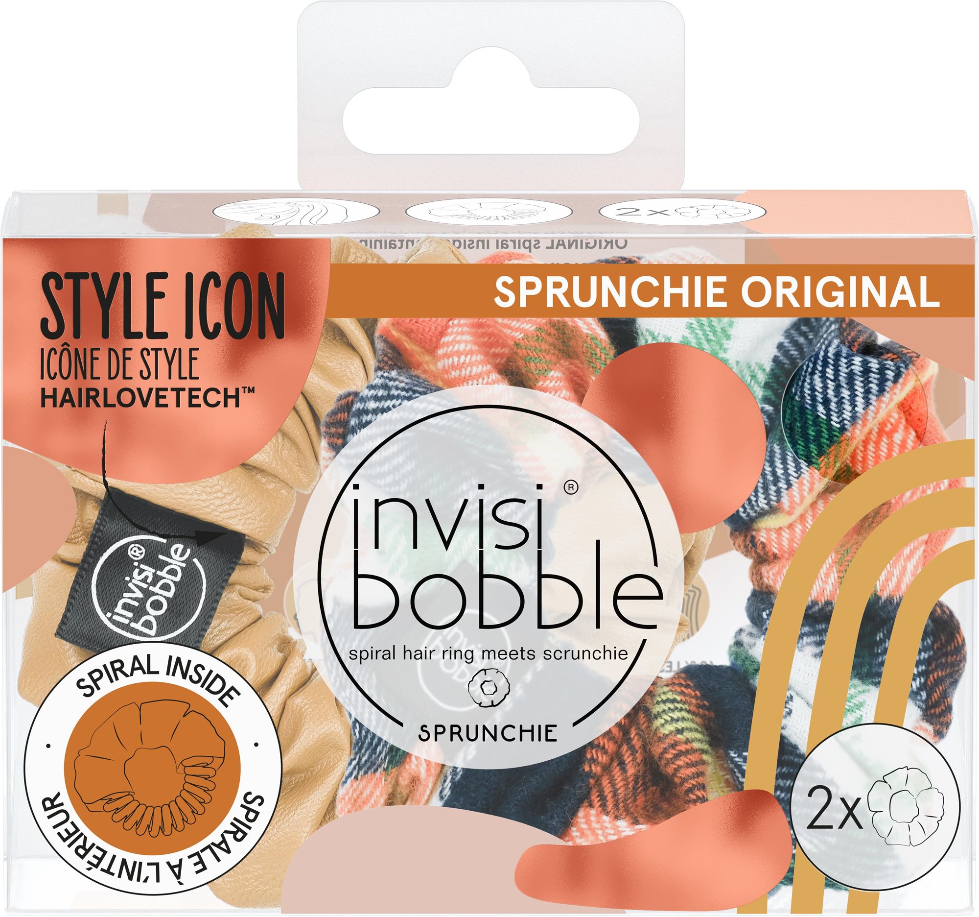 invisibobble® SPRUNCHIE Fall in Love It's Sweater Time 2pc