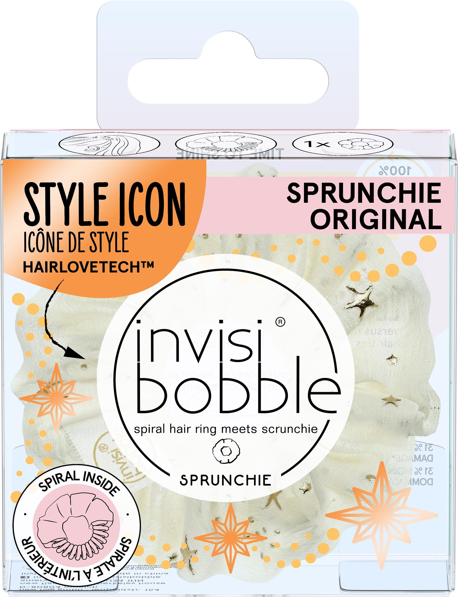 invisibobble® SPRUNCHIE Time to Shine The Sparkle is Real