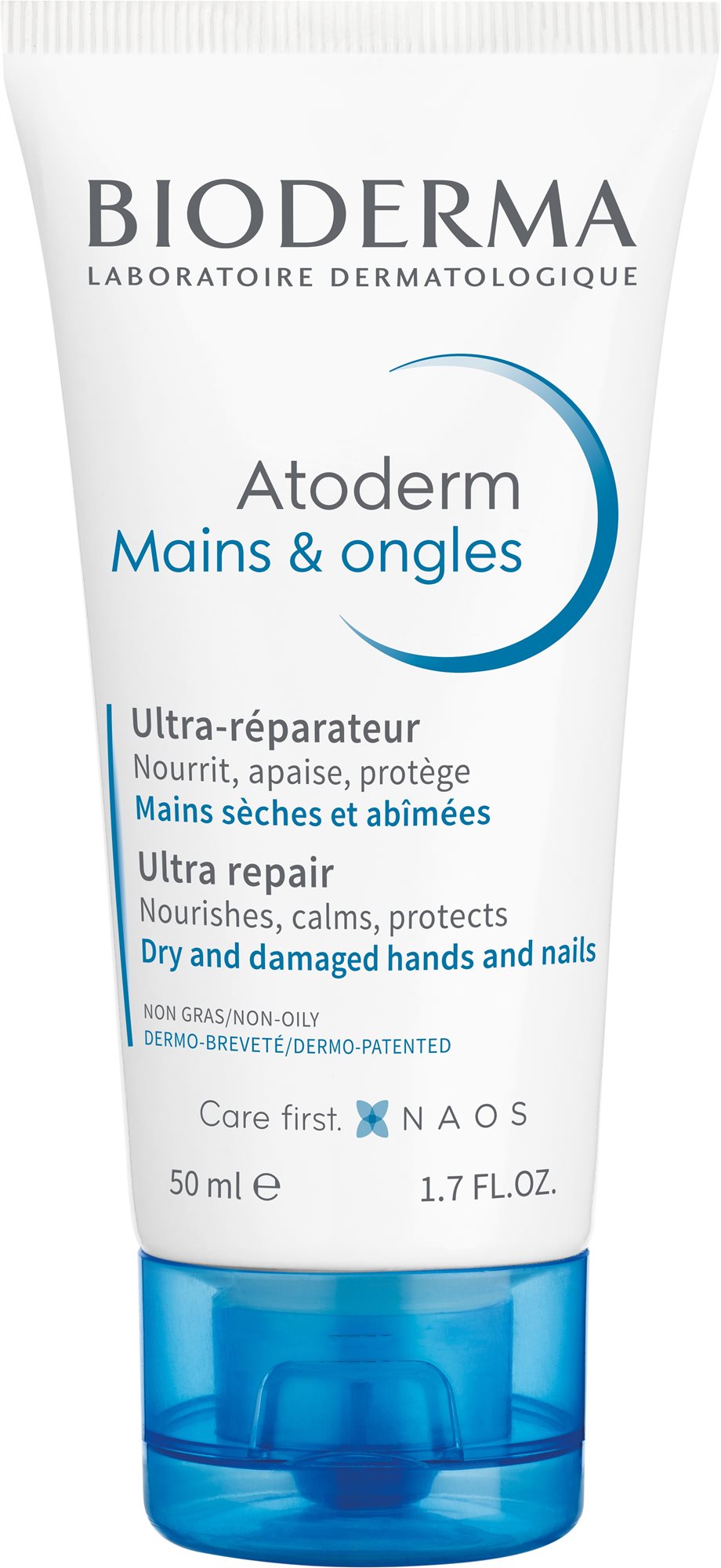 Kézkrém Bioderma Atoderm Hand & Nails Cream 50 ml