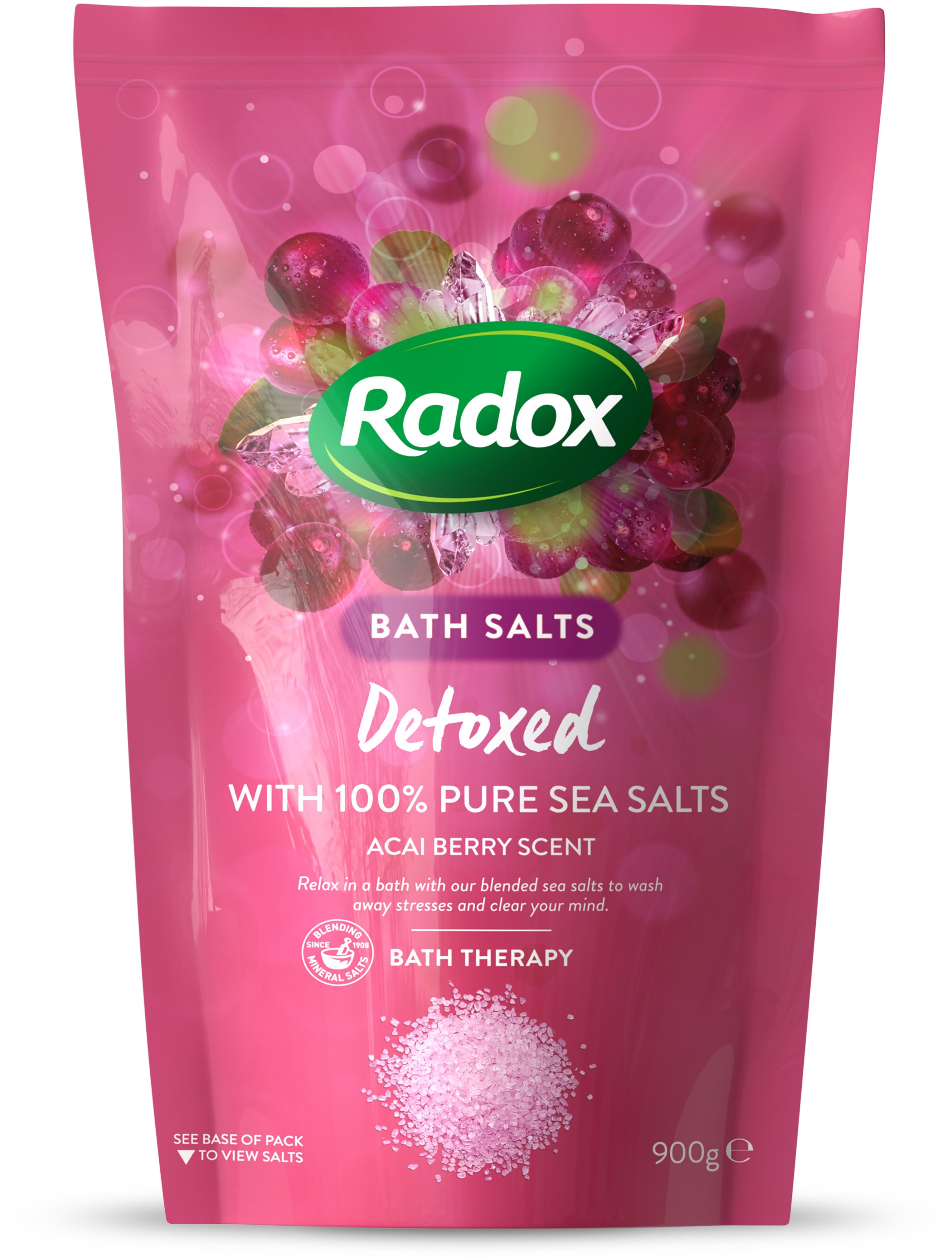 Fürdősó RADOX Detoxed Bath Salts 900 g