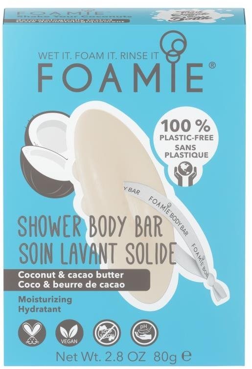 FOAMIE Shower Body Bar Shake Your Coconuts 80 g