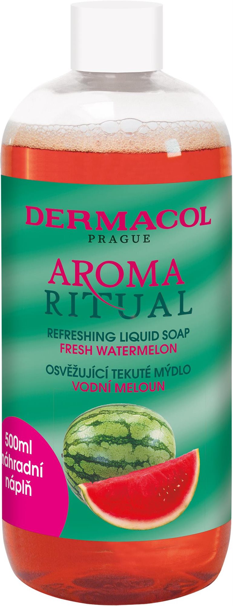 DERMACOL Aroma Ritual refill liquid soap - Watermelon 500 ml