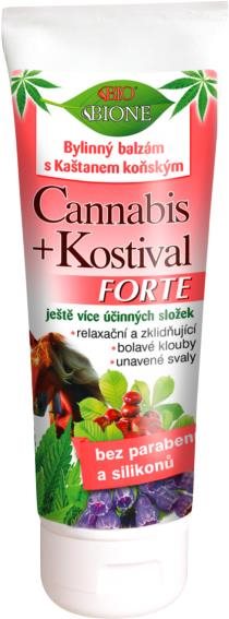 BIONE COSMETICS Bio Cannabis + Nadálytő Forte Gyógynövényes balzsam 200 ml