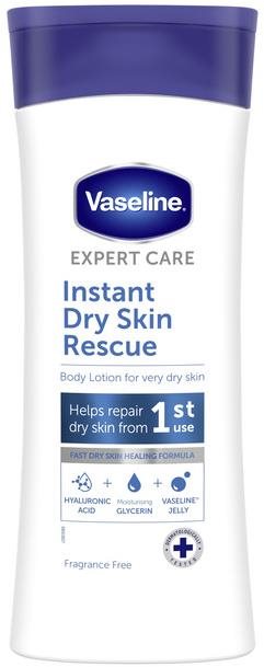 VASELINE Dry Skin Rescue testápoló 400 ml